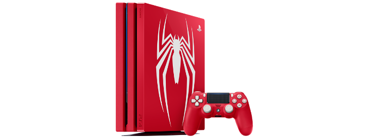 9月7日（金）『PlayStation 4 Pro Marvel’s Spider-Man Limited Edition』の発売決定！！